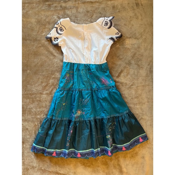 Disney Encanto Mirabel Costume Dress Girls Size M 7-8 Character Cosplay Outfit - Picture 2 of 5